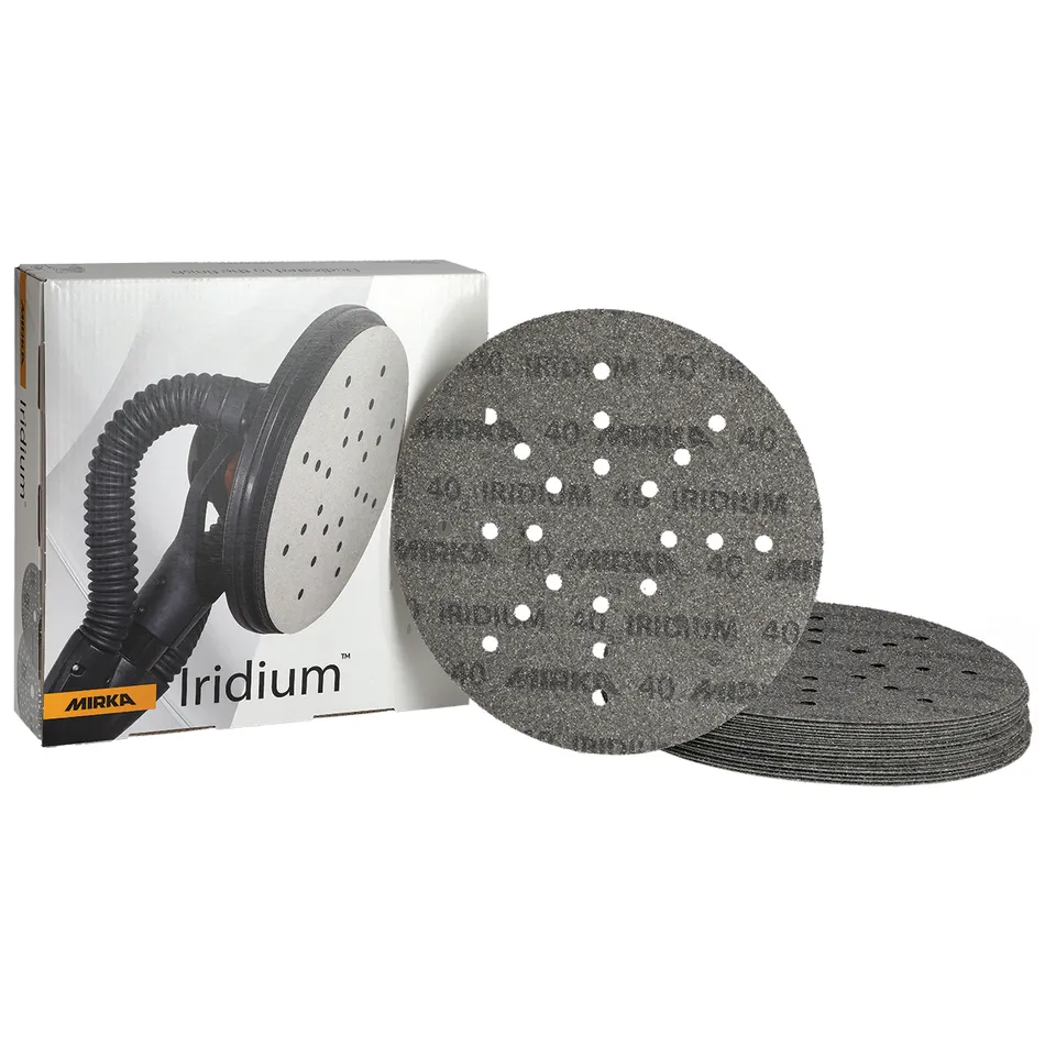 Шлифовальный круг Mirka Iridium 225 мм Grip 24H