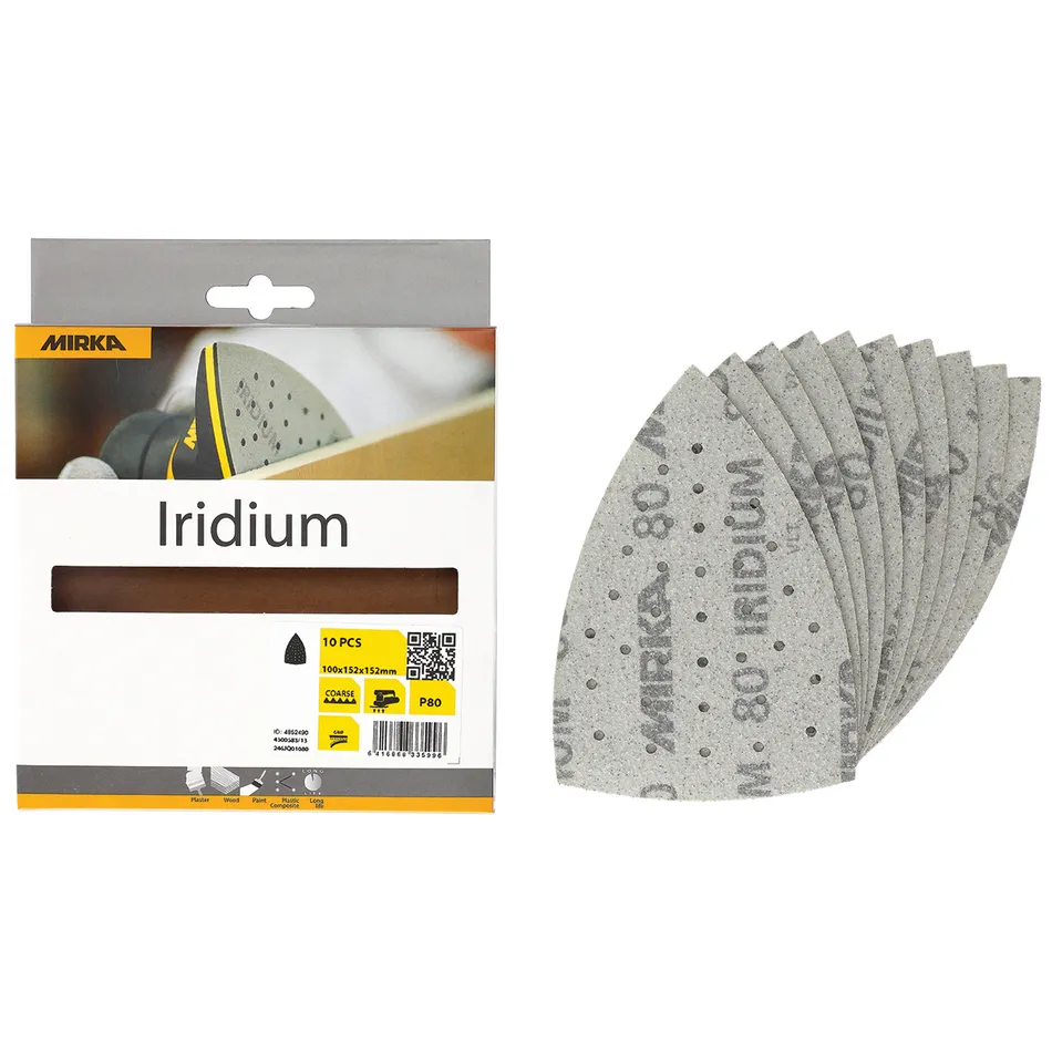 Шлифовальный треугольник Mirka Iridium 100 × 152 × 152 мм Grip 36H