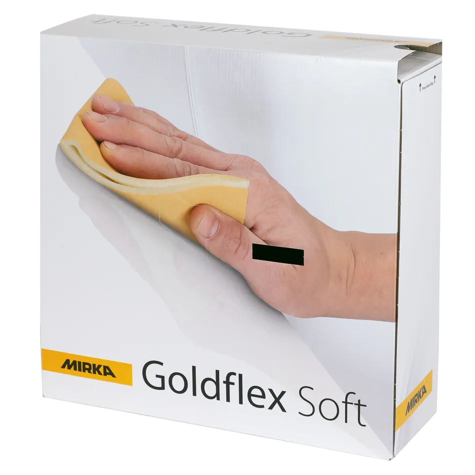 Шлифовальные листы в рулоне Mirka Goldflex Soft 115 × 125 мм