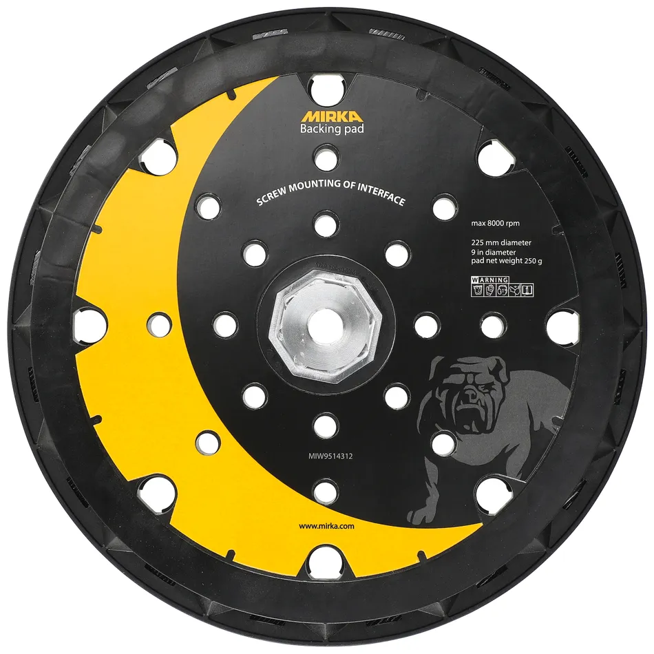 Площадка Mirka Backing Pad 225 мм Grip для LEROS и LEROS-S
