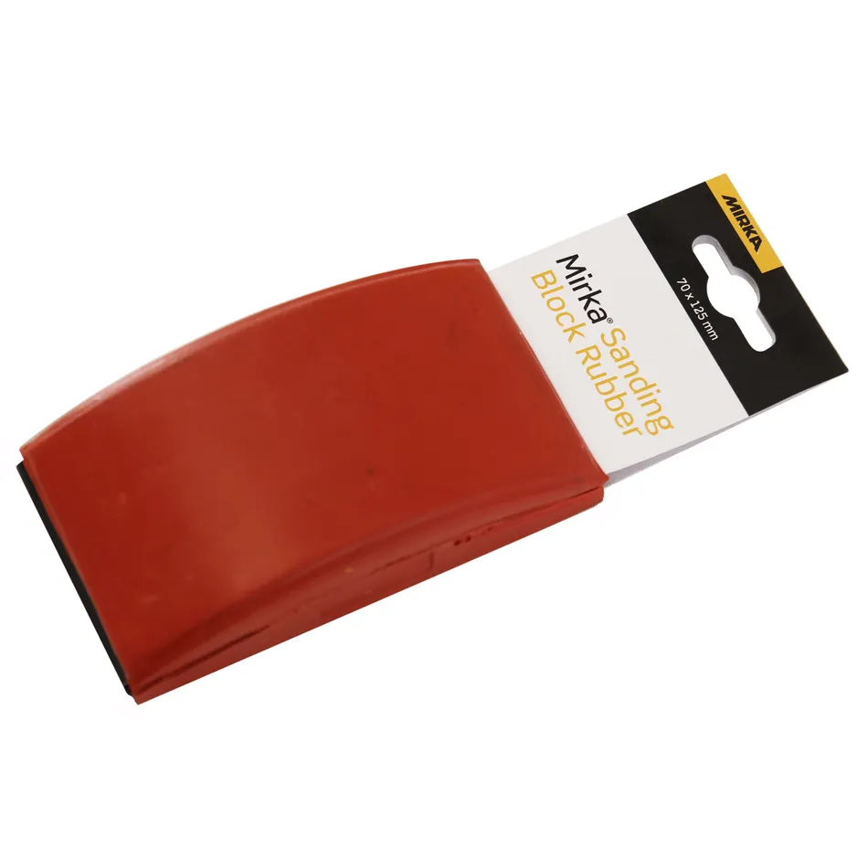 Ручной шлифовальный блок Mirka Rubber 70 × 125 мм, резиновый